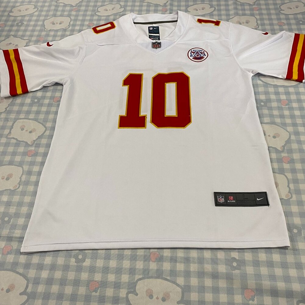 Kansas City Chiefs White Jersey Pacheco No. 10